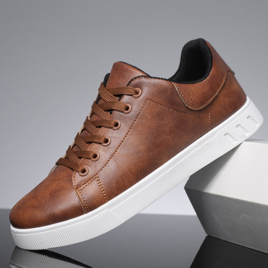 Men’s Minimalist PU Trainers
