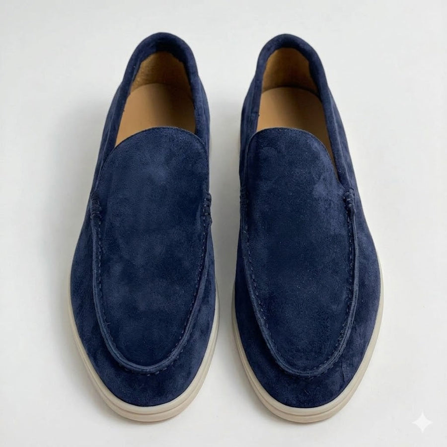 Men’s Suede Slip-On Loafers