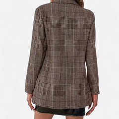 Women’s Tailored Check Blazer