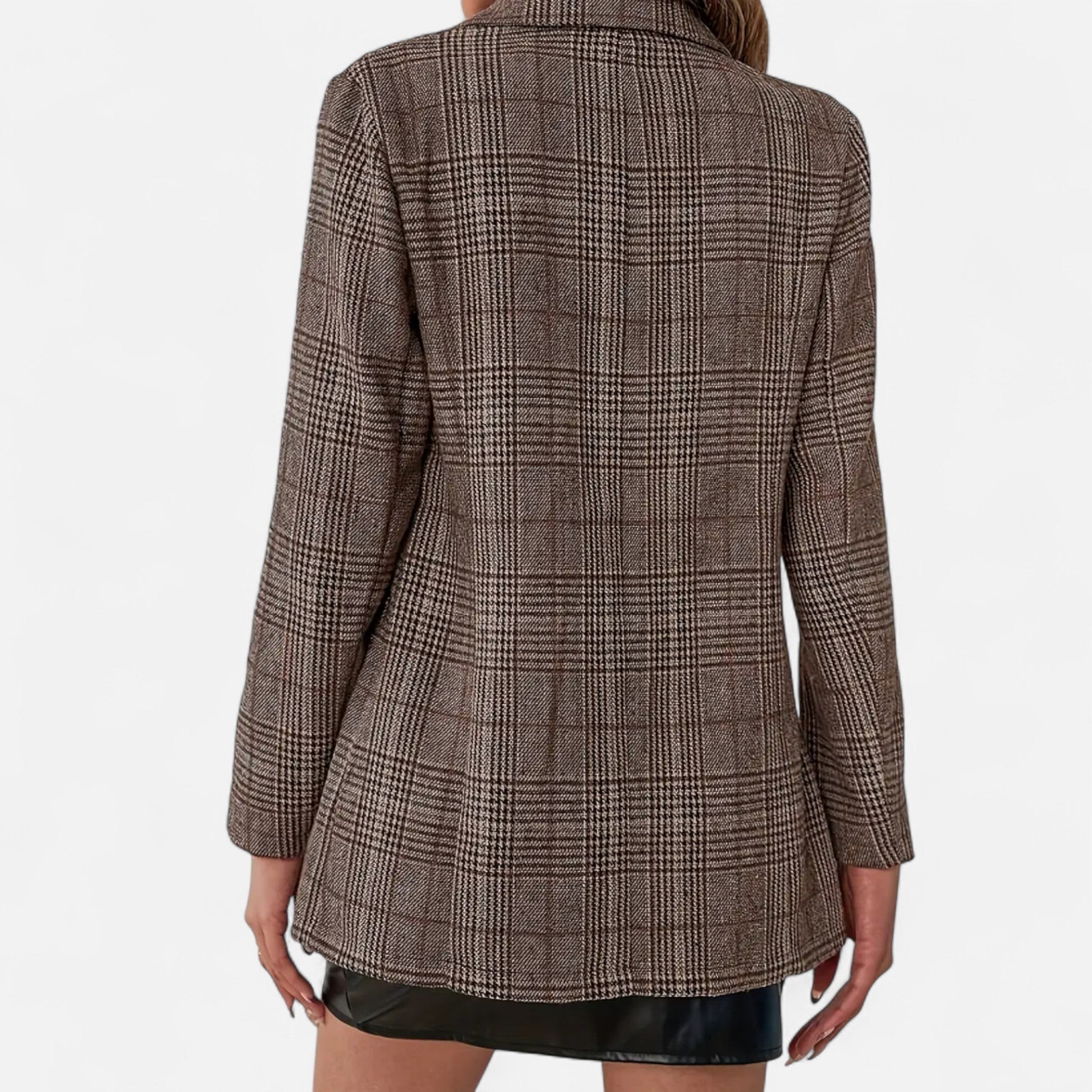 Women’s Tailored Check Blazer