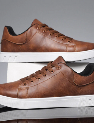 Men’s Minimalist PU Trainers
