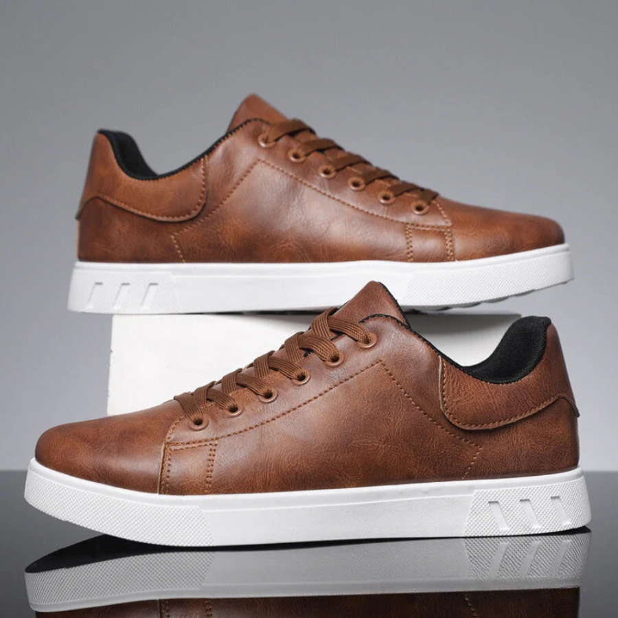 Men’s Minimalist PU Trainers