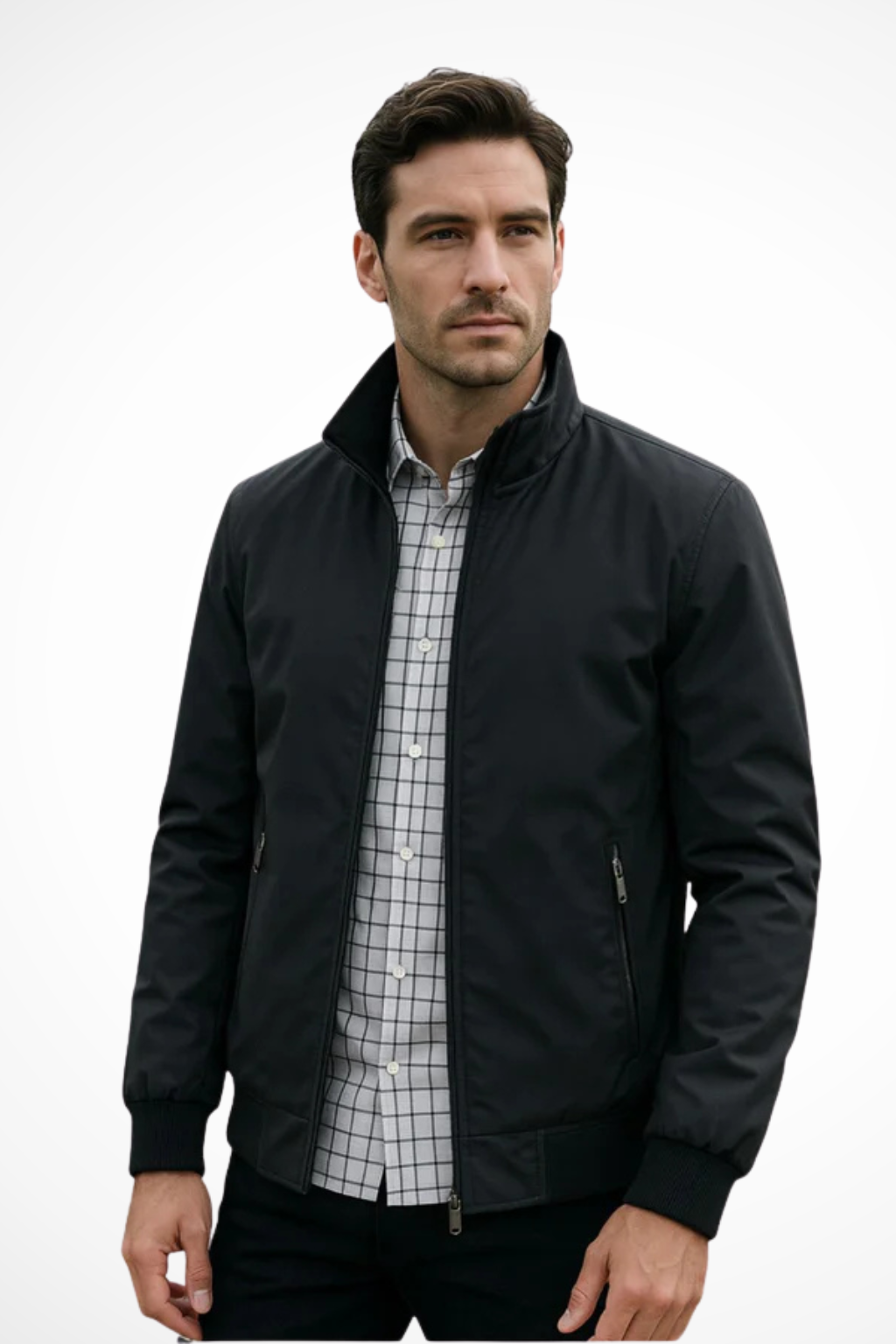 Men’s Minimalist Zip Jacket