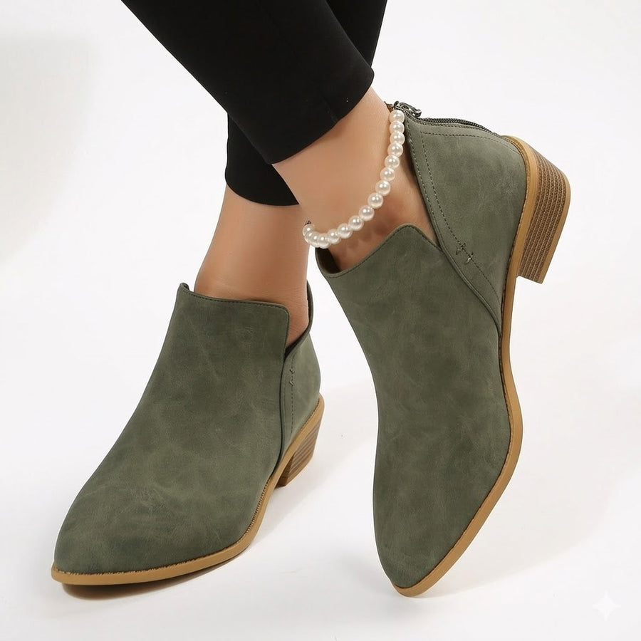 Women’s Suede-Look Ankle Boots