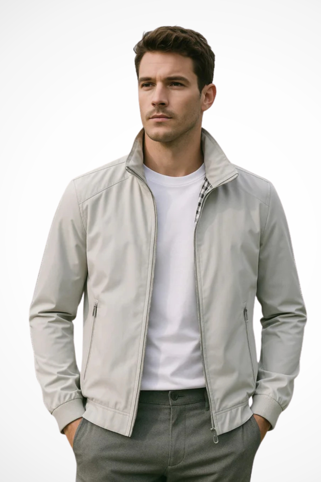 Men’s Minimalist Zip Jacket