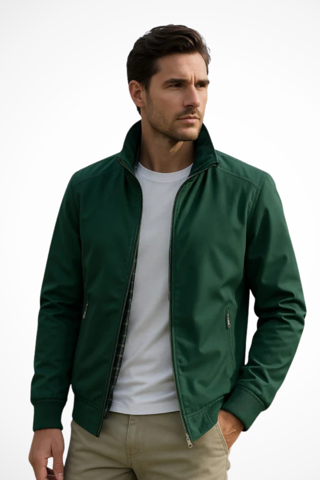 Men’s Minimalist Zip Jacket