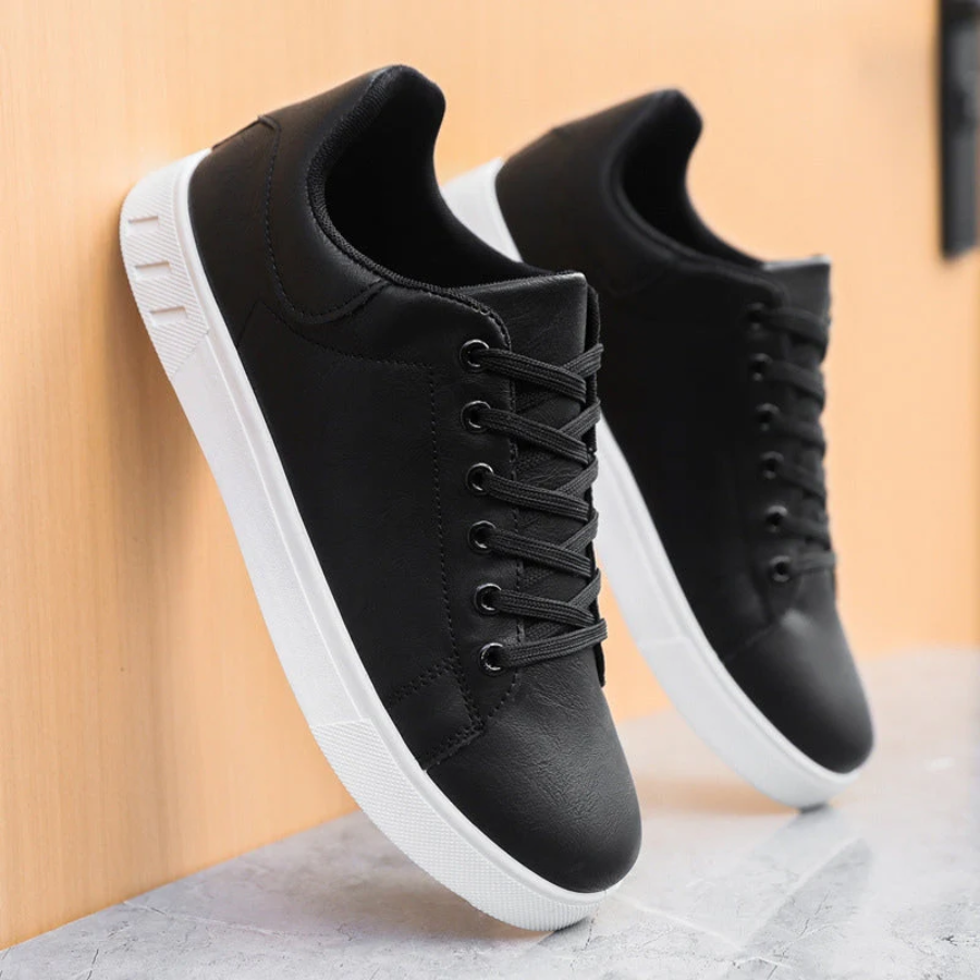 Men’s Minimalist PU Trainers