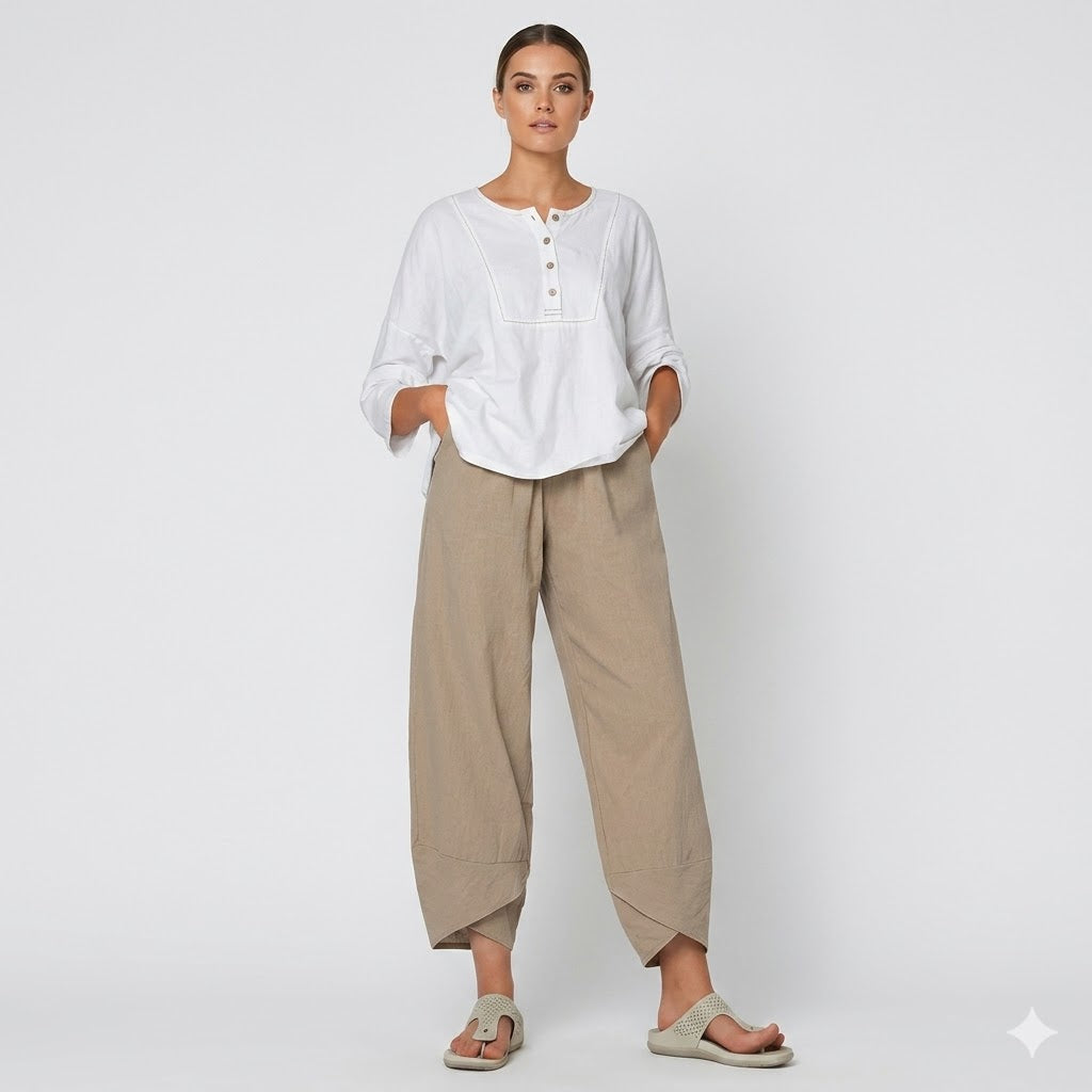 Women’s Relaxed Wide-Leg Trousers