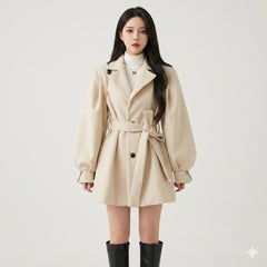 Women’s Belted Trench Coat