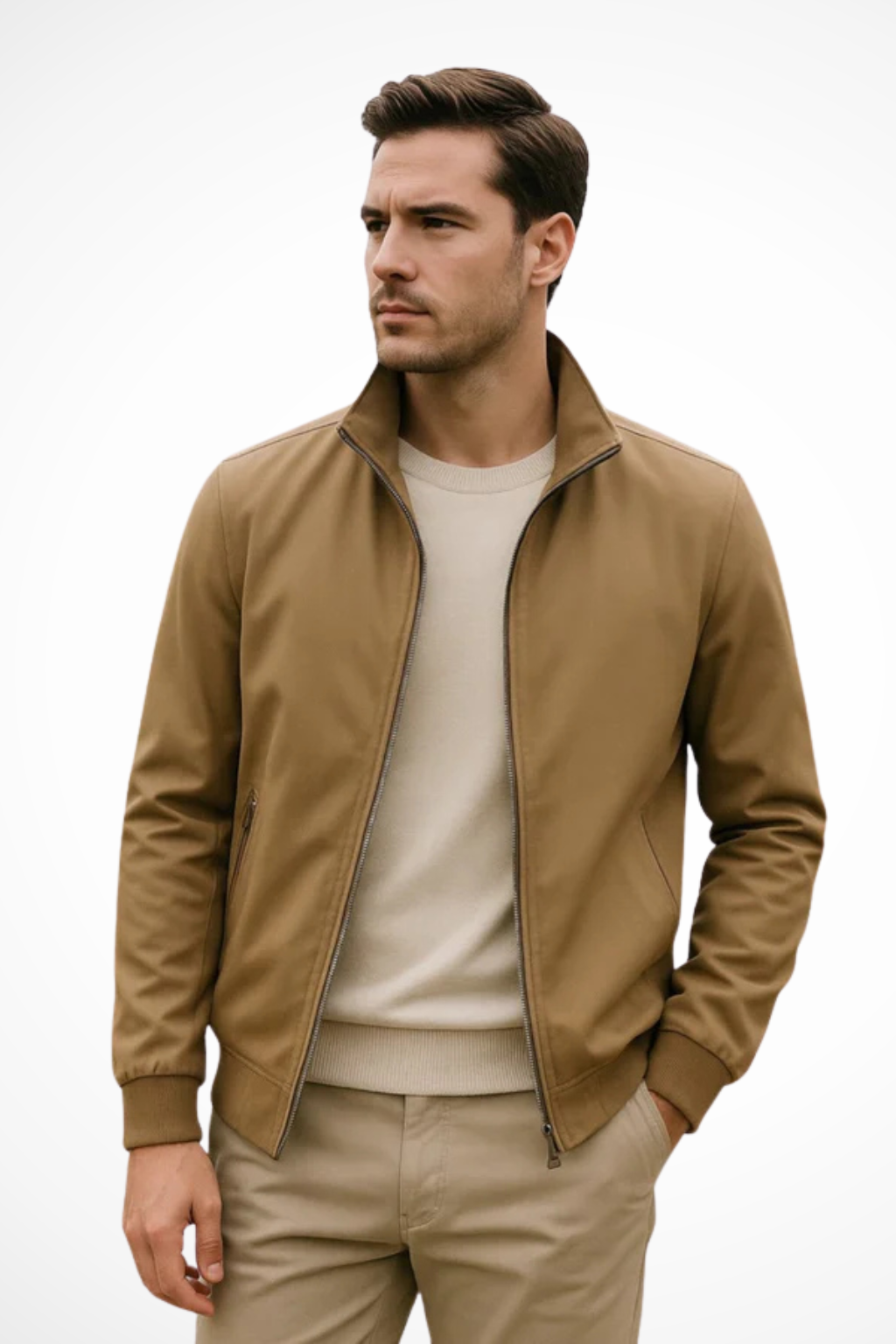 Men’s Minimalist Zip Jacket