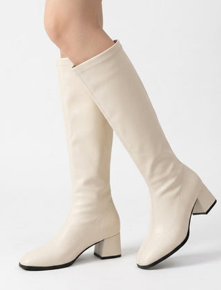 Women’s Knee-High Block-Heel Boots