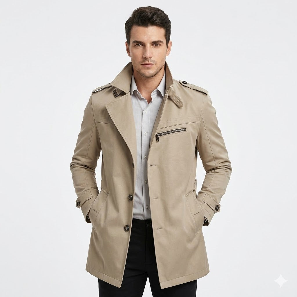 Men’s Classic Trench Coat