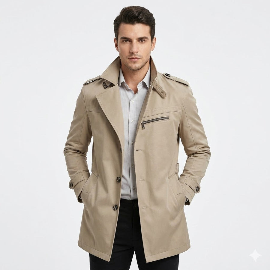 Men’s Classic Trench Coat