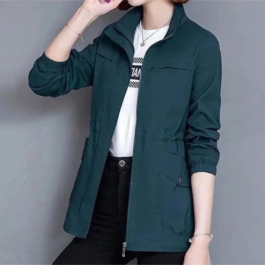 Catherine Lightweight Waterproof Trench Coat