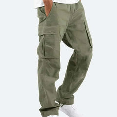 Men’s Straight-Leg Cargo Trousers