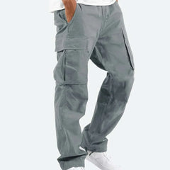 Men’s Straight-Leg Cargo Trousers
