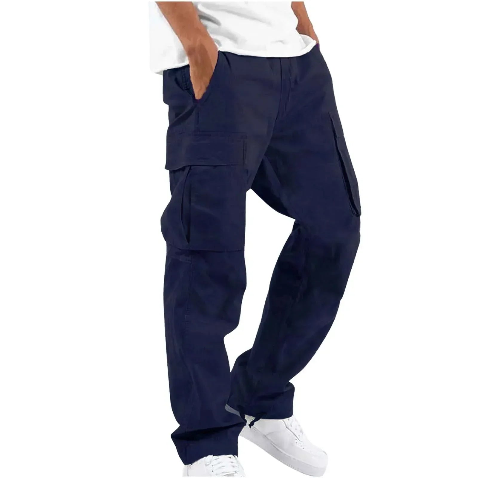 Men’s Straight-Leg Cargo Trousers