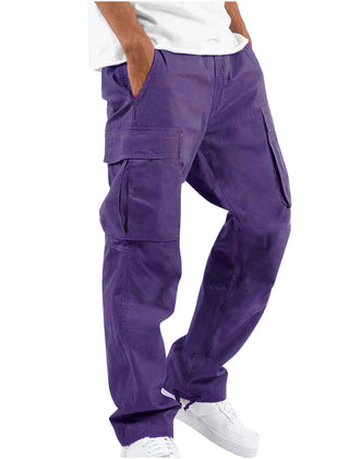 Men’s Straight-Leg Cargo Trousers