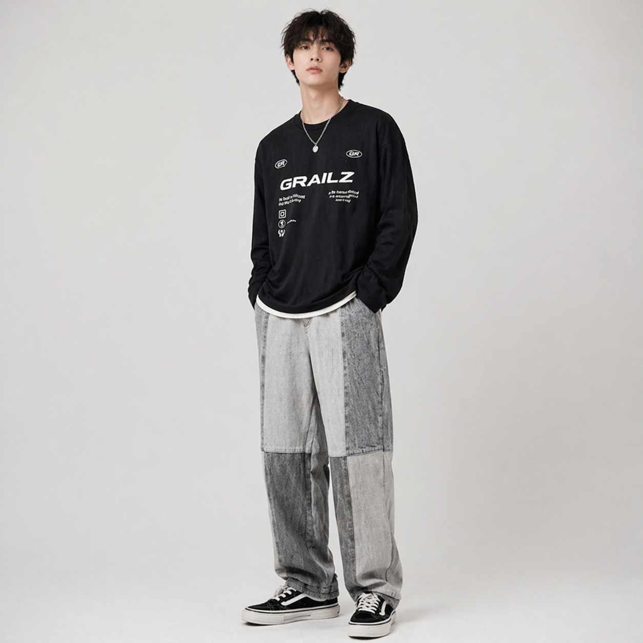 Men’s Relaxed Wide-Leg Jeans
