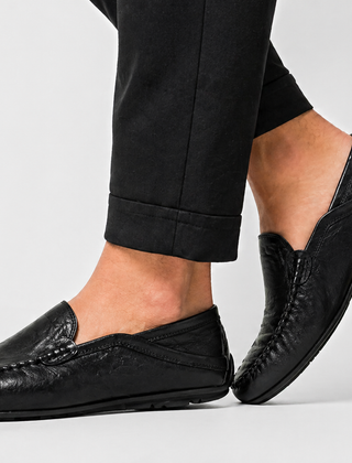 Men’s Leather Slip-On Loafers