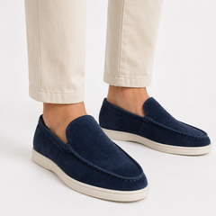 Men’s Suede Slip-On Loafers