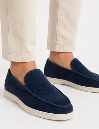 Men’s Suede Slip-On Loafers