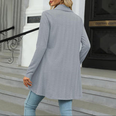 Chloe Open Front Long Cardigan