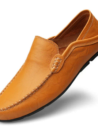 Men’s Leather Slip-On Loafers