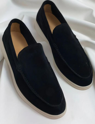 Men’s Suede Slip-On Loafers