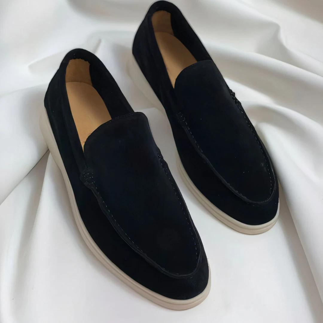 Men’s Suede Slip-On Loafers
