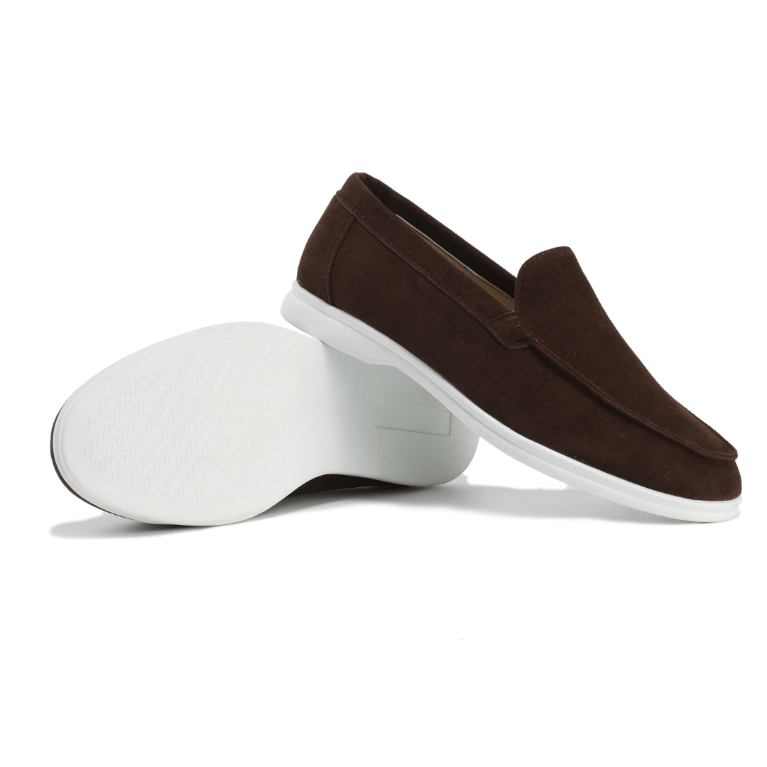 Men’s Suede Slip-On Loafers
