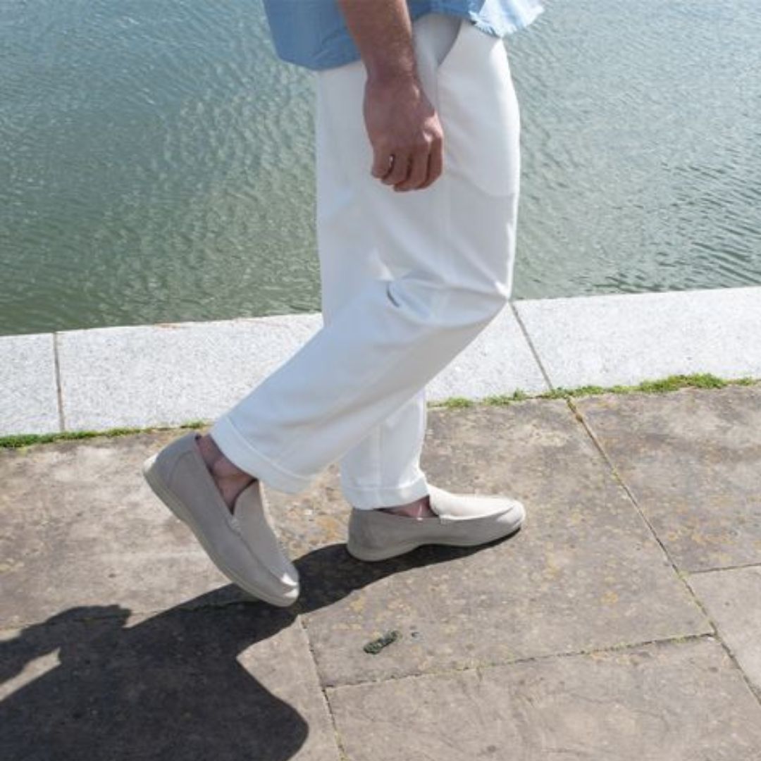 Men’s Suede Slip-On Loafers