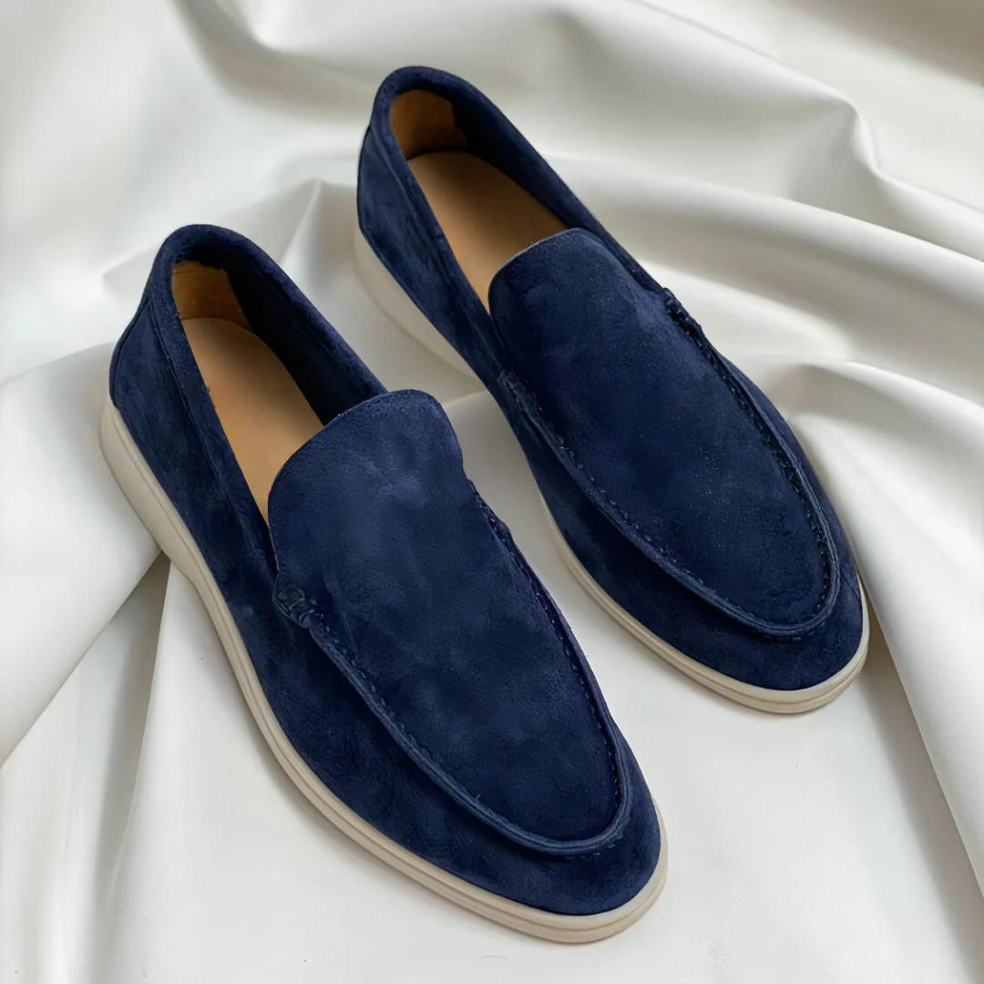 Men’s Suede Slip-On Loafers