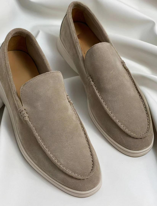 Men’s Suede Slip-On Loafers
