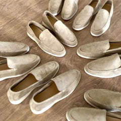 Men’s Suede Slip-On Loafers