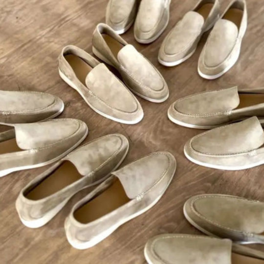 Men’s Suede Slip-On Loafers