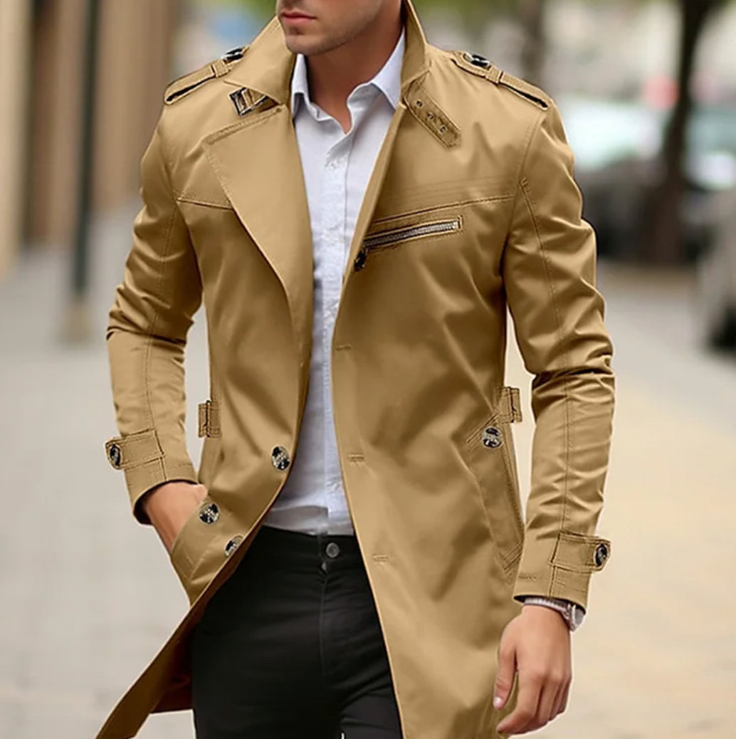 Men’s Classic Trench Coat