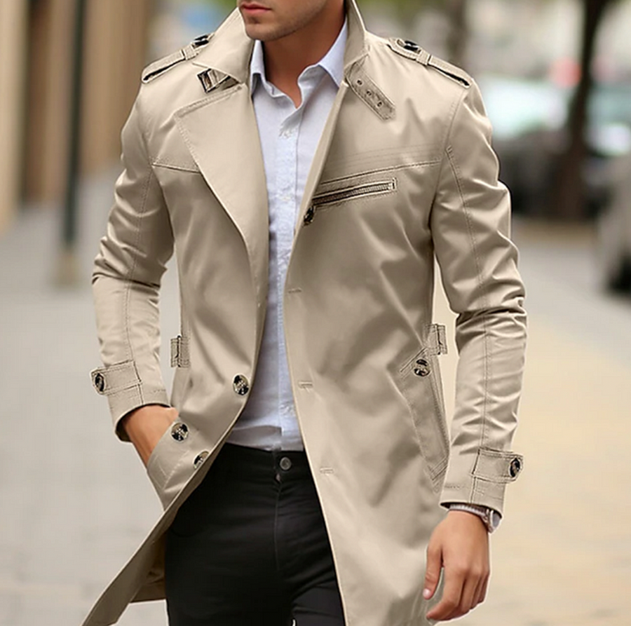 Men’s Classic Trench Coat