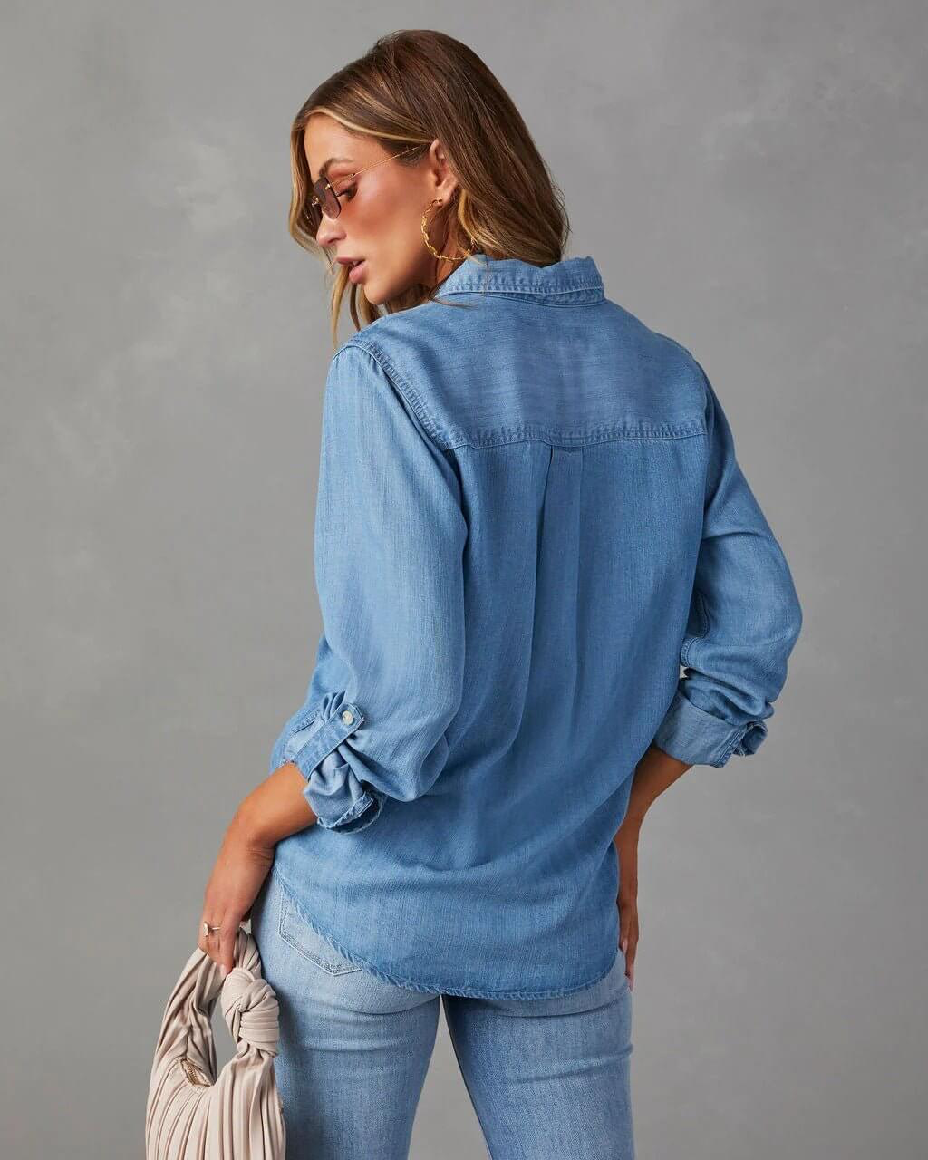 Women’s Relaxed Denim Shirt