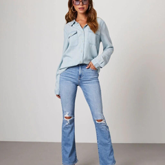 Women’s Relaxed Denim Shirt