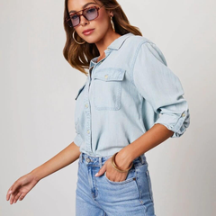 Women’s Relaxed Denim Shirt