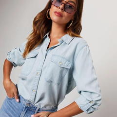 Women’s Relaxed Denim Shirt