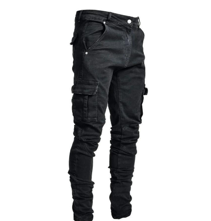 Carl Men's Urban Style Slim Cargo Pants