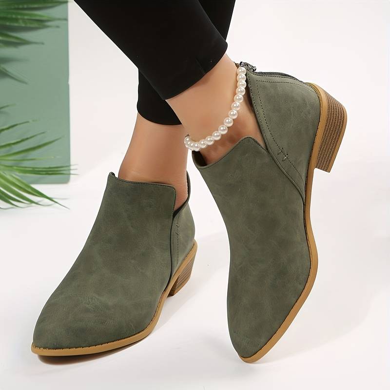 Women’s Suede-Look Ankle Boots
