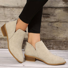 Women’s Suede-Look Ankle Boots