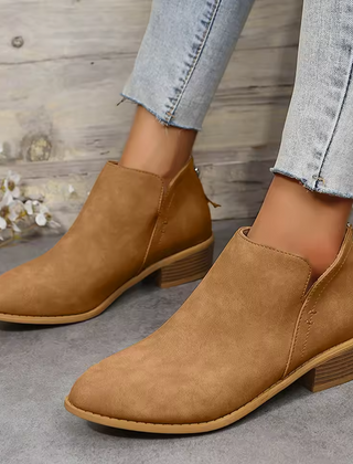 Women’s Suede-Look Ankle Boots