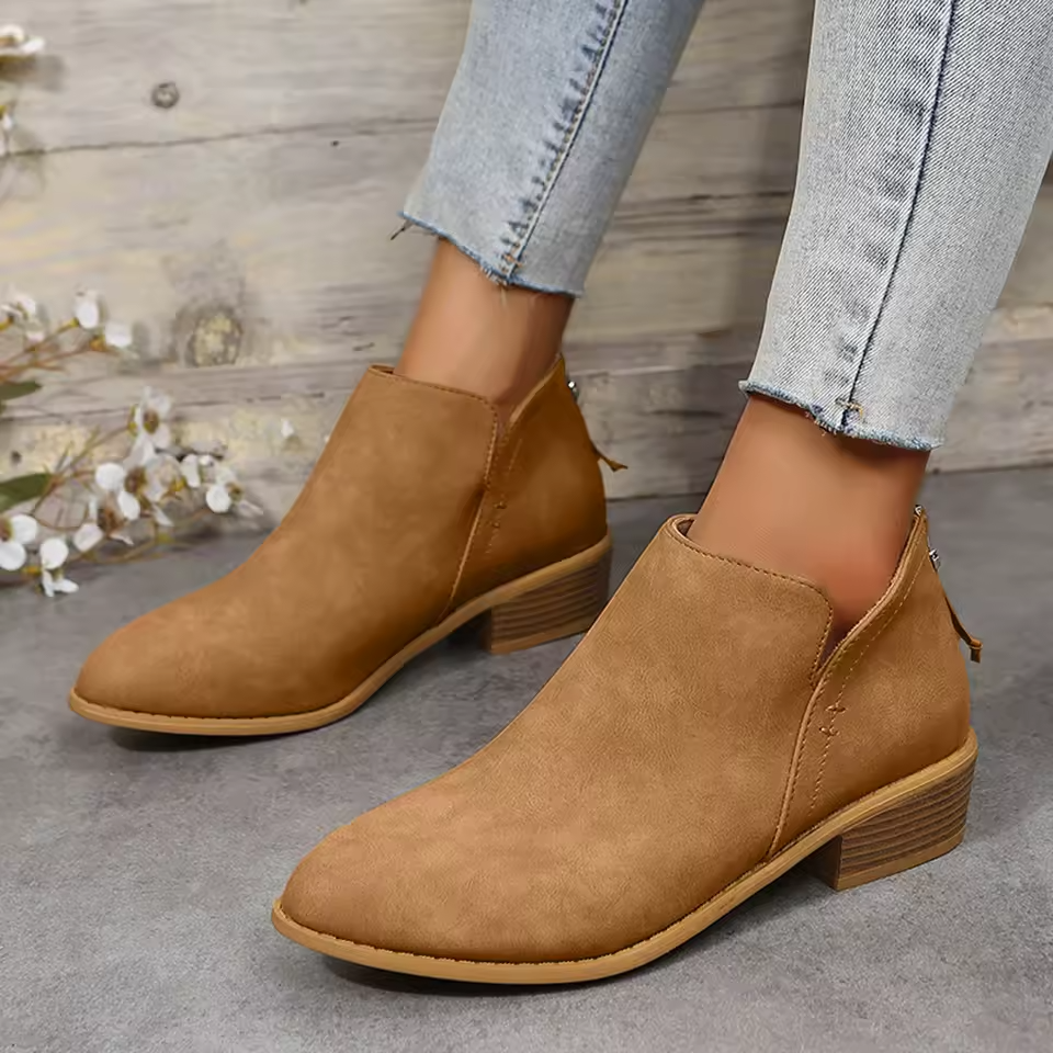 Women’s Suede-Look Ankle Boots