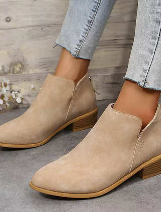 Women’s Suede-Look Ankle Boots