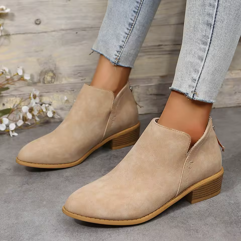 Women’s Suede-Look Ankle Boots