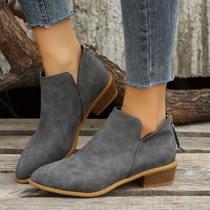 Women’s Suede-Look Ankle Boots